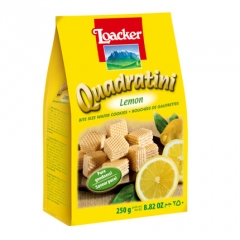 奥地利进口Loacker莱家威化柠檬味250g